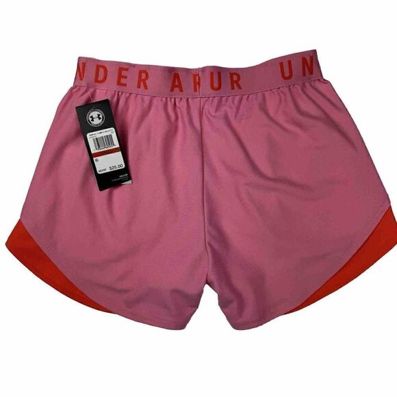 Under Armour Pink Shorts Size XS Loose Fit Heatgear - Picture 2 of 9